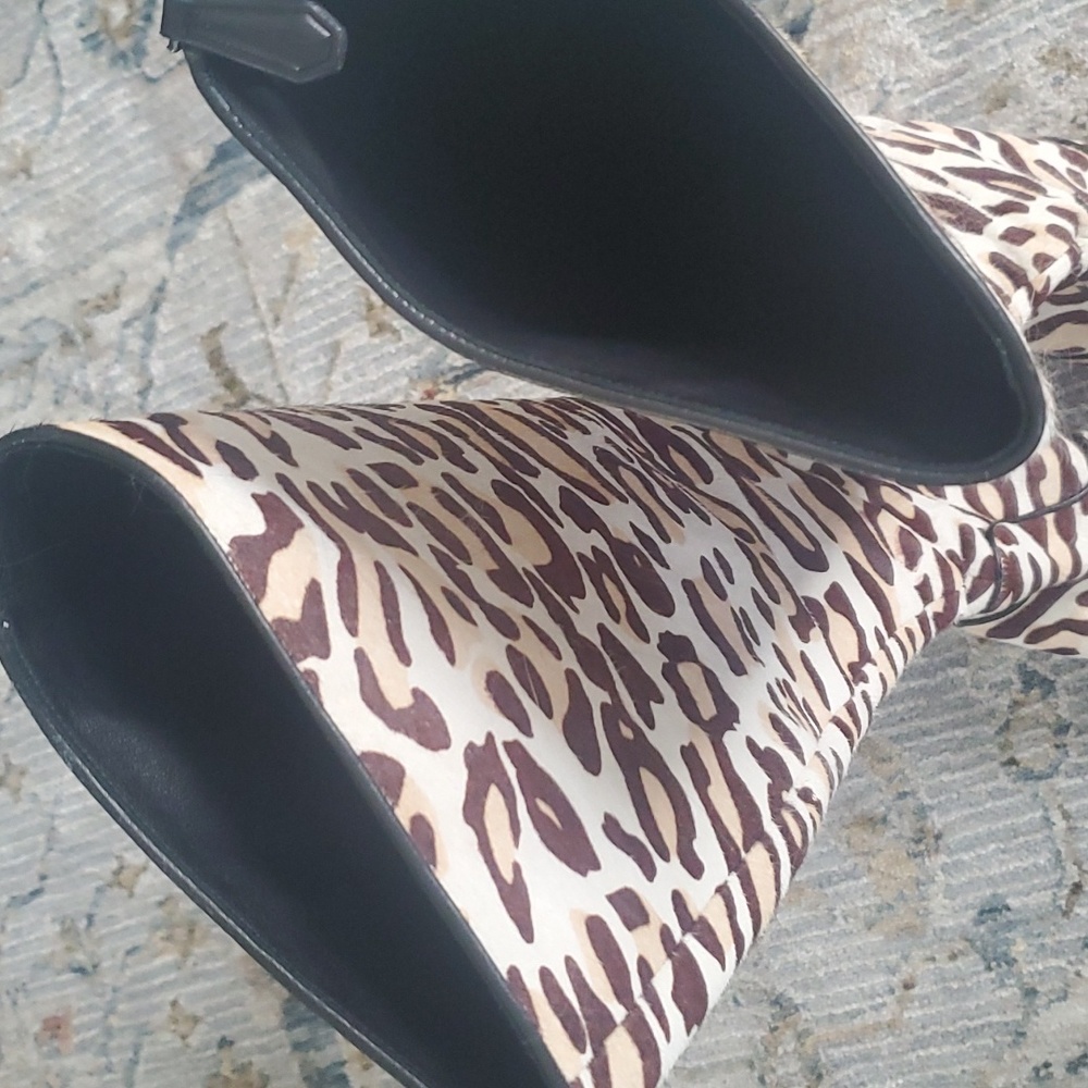 Kenneth Cole wild leopard boots - Picture 6 of 11